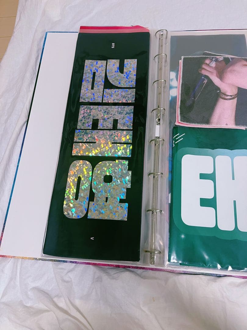 キムテヒョン テテ BTS スローガン バインダー セット