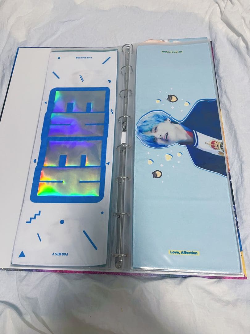 キムテヒョン テテ BTS スローガン バインダー セット