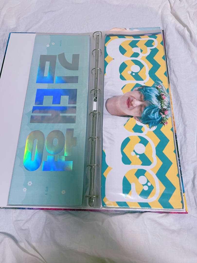 キムテヒョン テテ BTS スローガン バインダー セット
