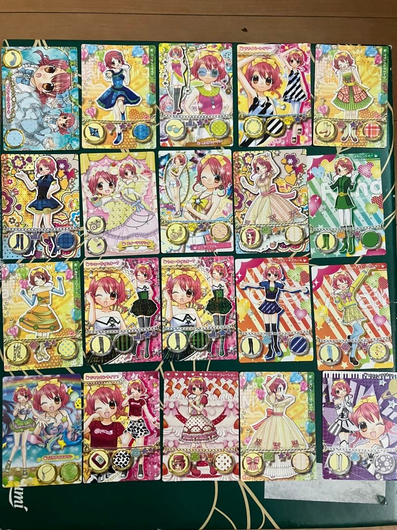 リルぷりっ ゆびぷるひめチェン！ カード 色々62枚セット カードケース