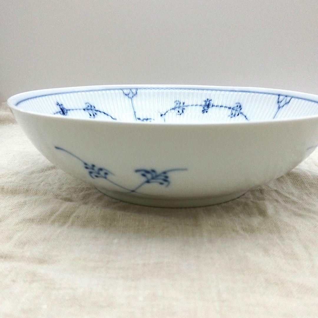 ロイヤルコペンハーゲン　ブルーフルーテッド　プレイン　ボウル　21cm