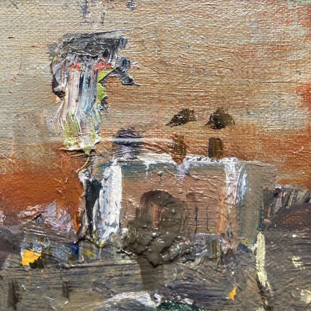 織田廣喜「チュイルリー庭園」３Ｆ　額縁41×46￼絵22×27cm日本芸術院会員