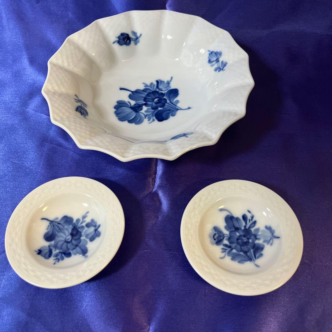 ☆美品☆未使用品☆ 【ロイヤルコペンハーゲン】 ブルーフラワー ☆２６点セット☆