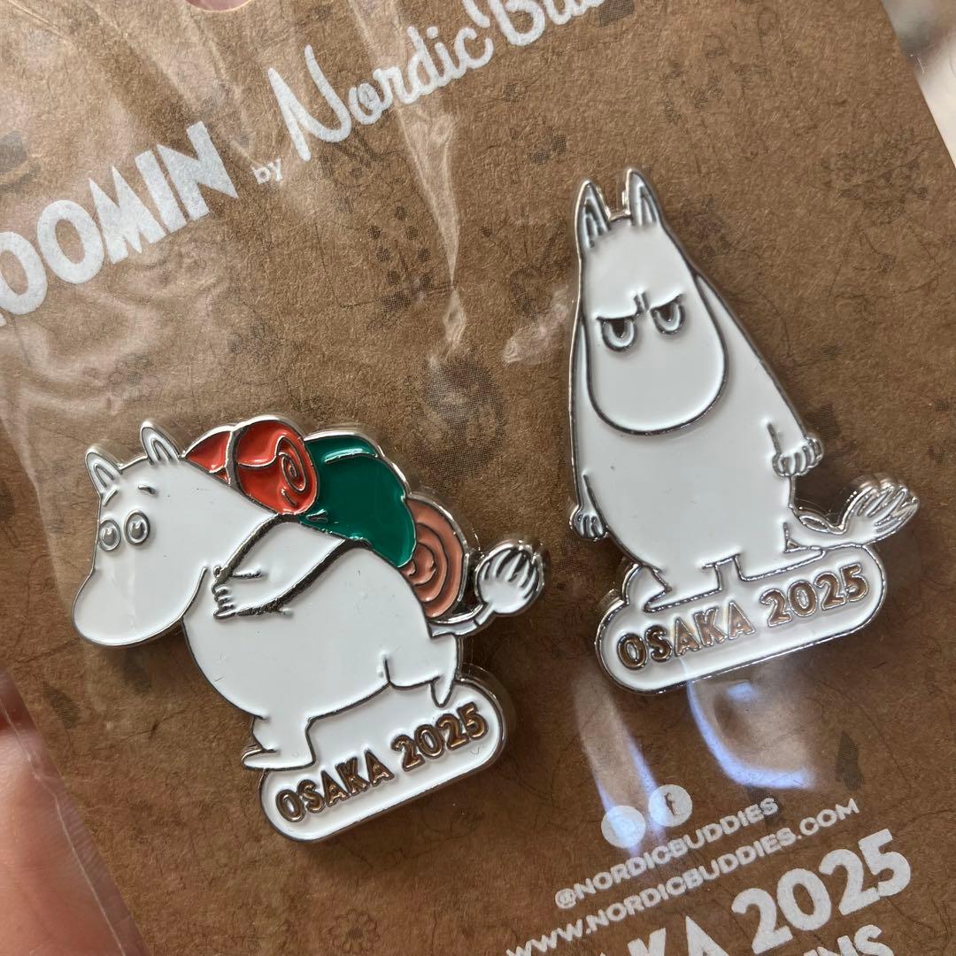 大阪関西万博 EXPO2025 万博限定 ムーミン 北欧館 ピンバッジ - メルカリ