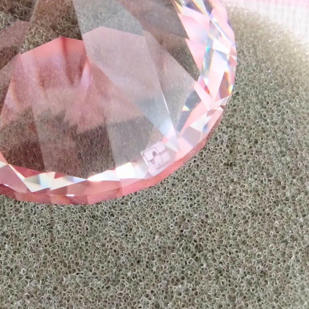 希少】旧SWAROVSKI クリスタルラウンドカット置物 30% Pbo - メルカリ