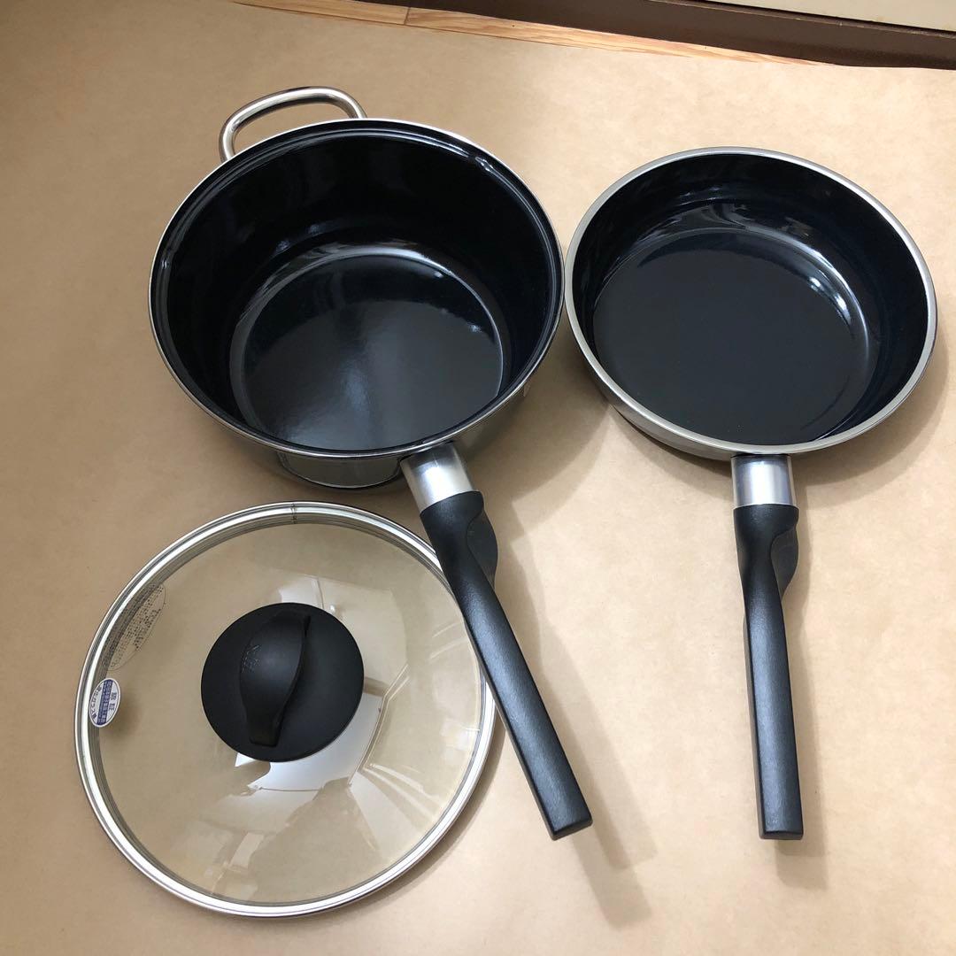 未使用 Silit シリット シングルセット シラルガン ブラック 片手鍋