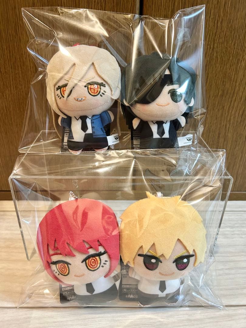 非売品】チェンソーマン ちびぐるみvol.1 特別4種セット デンジ レゼ編