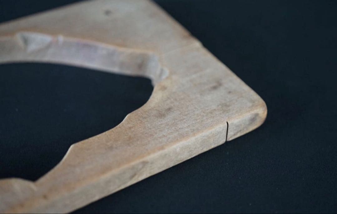 菓子型 大型の鯛 タイ 細密 30.1×15.4cm 和菓子 古道具アンティーク