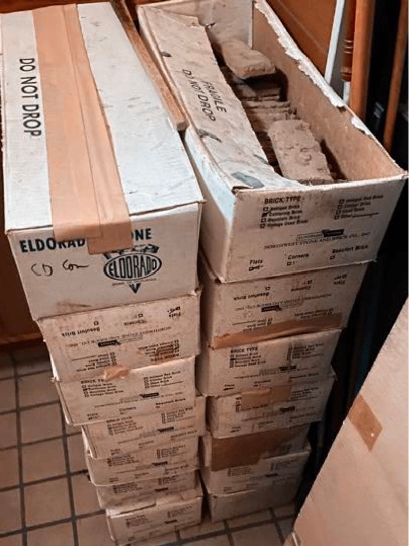 小物入れ Eldorado stone CaliforniaBrick