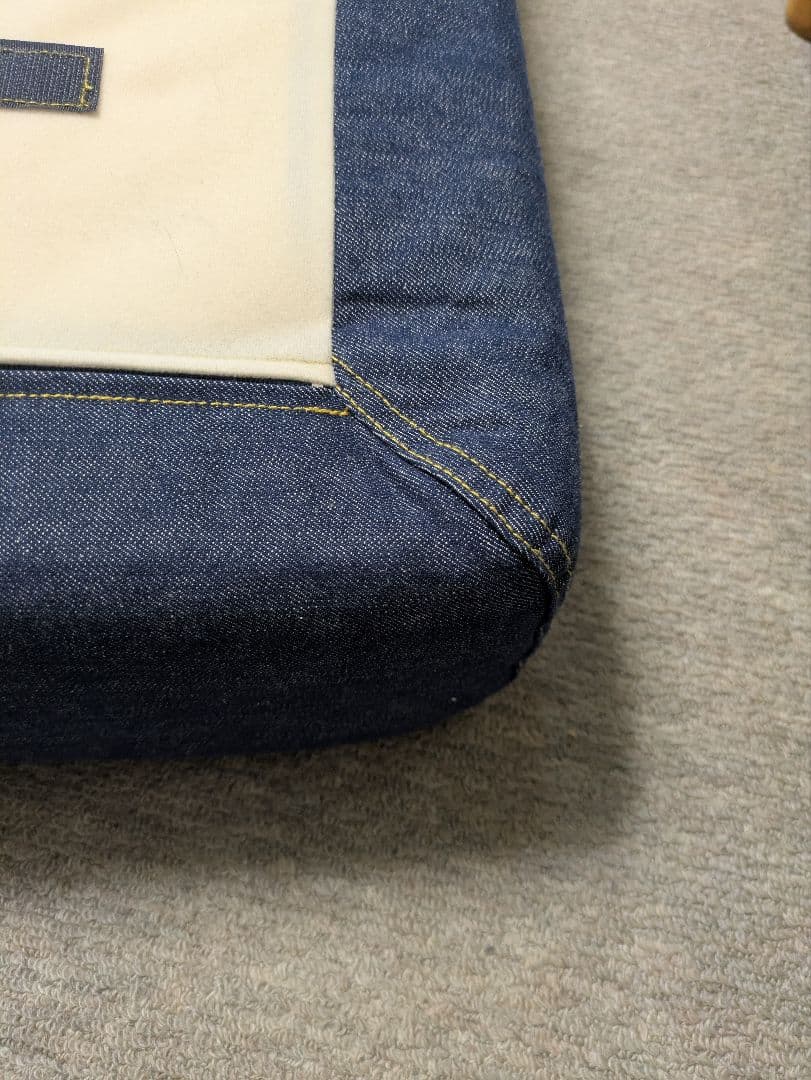 無印良品の羽毛ポケットコイルソファー