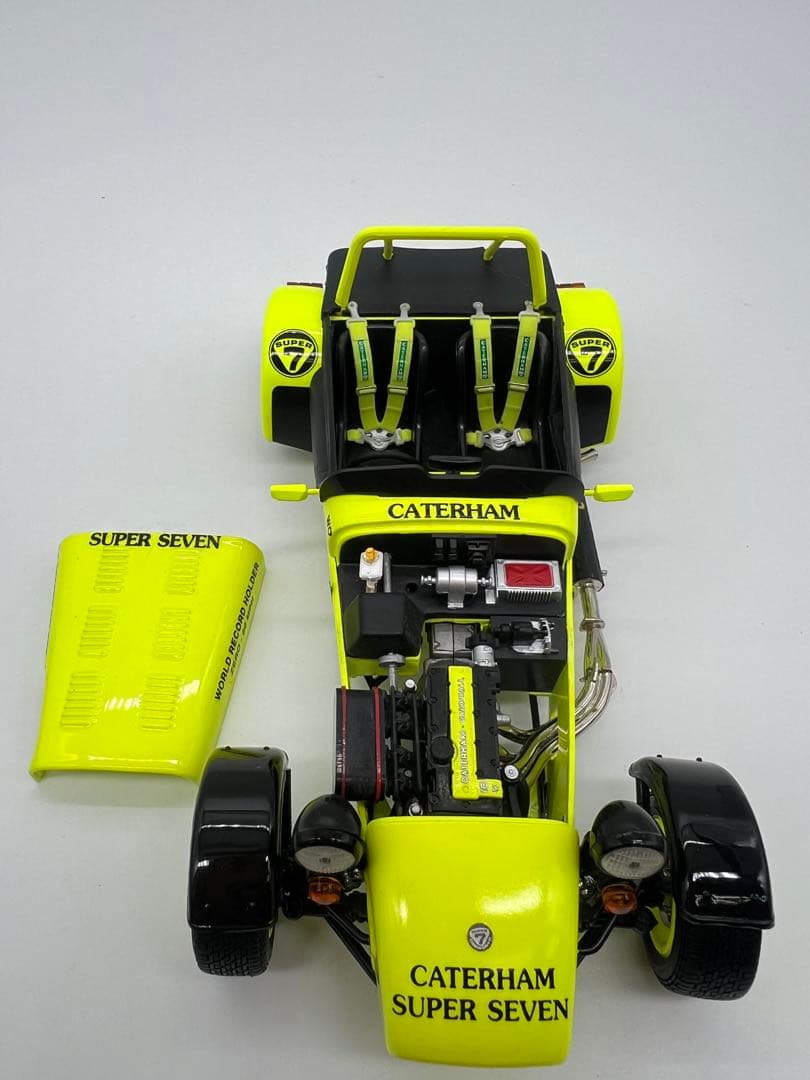 No416ミニカー1/18箱ありCATERHAM SUPER SEVEN JPE