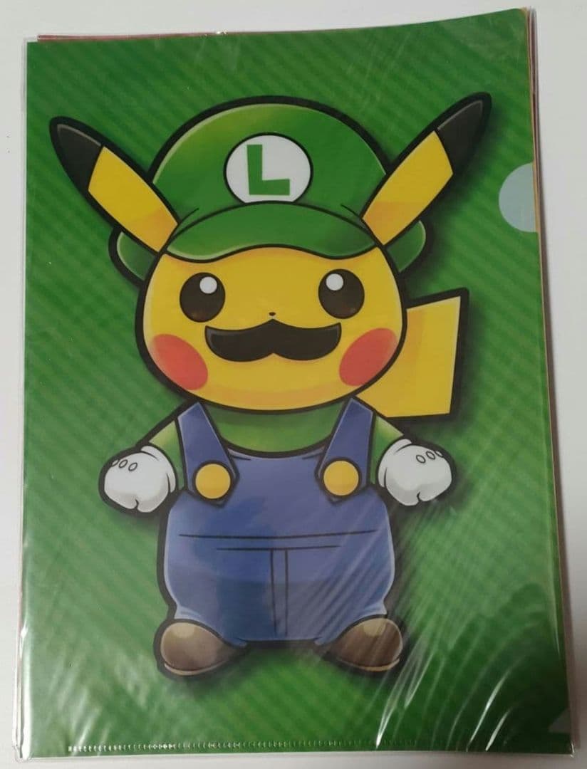 マリオピカチュウ クリアファイル3枚セット 未開封 - メルカリ