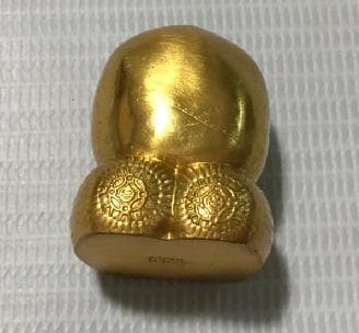 七福神(恵比寿/大黒天)の置物×2個 GP 造幣局 泉友会製 刻印 開運 縁起