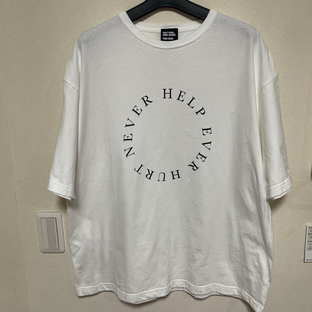 藤井風HELP EVER HURT NEVER Tシャツ ホワイトLサイズ
