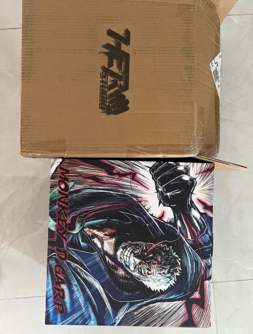 ONE PIECE 海軍英雄 モンキー・D・ガープ 樹脂 彫刻 フィギュア