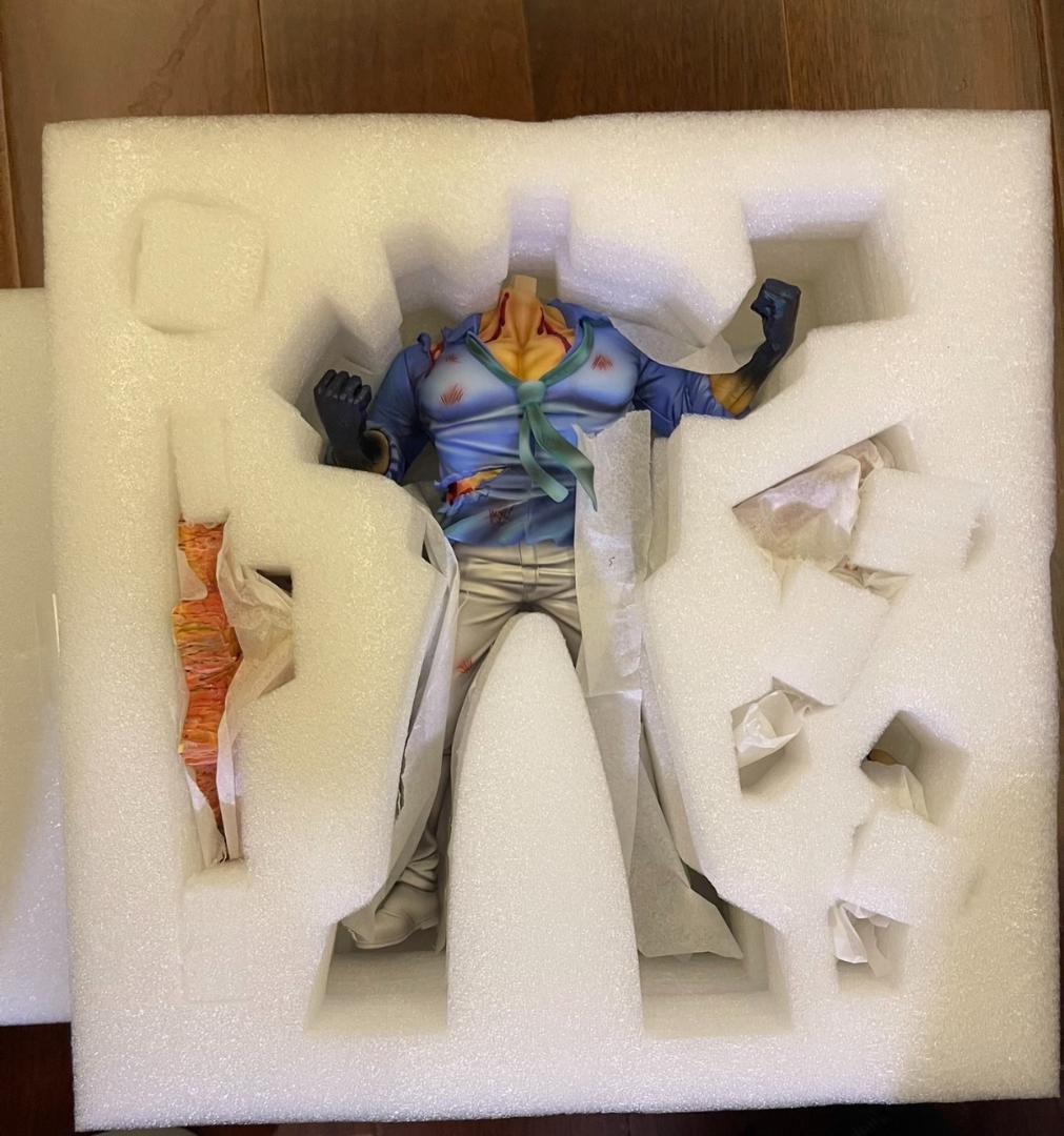 ONE PIECE 海軍英雄 モンキー・D・ガープ 樹脂 彫刻 フィギュア