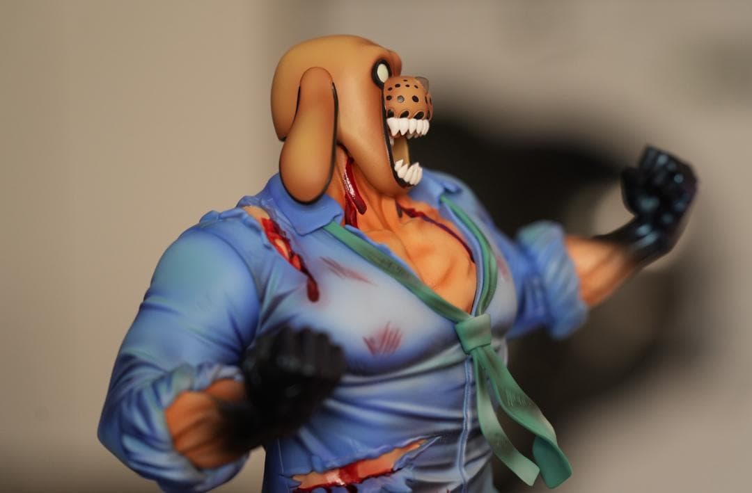 ONE PIECE 海軍英雄 モンキー・D・ガープ 樹脂 彫刻 フィギュア