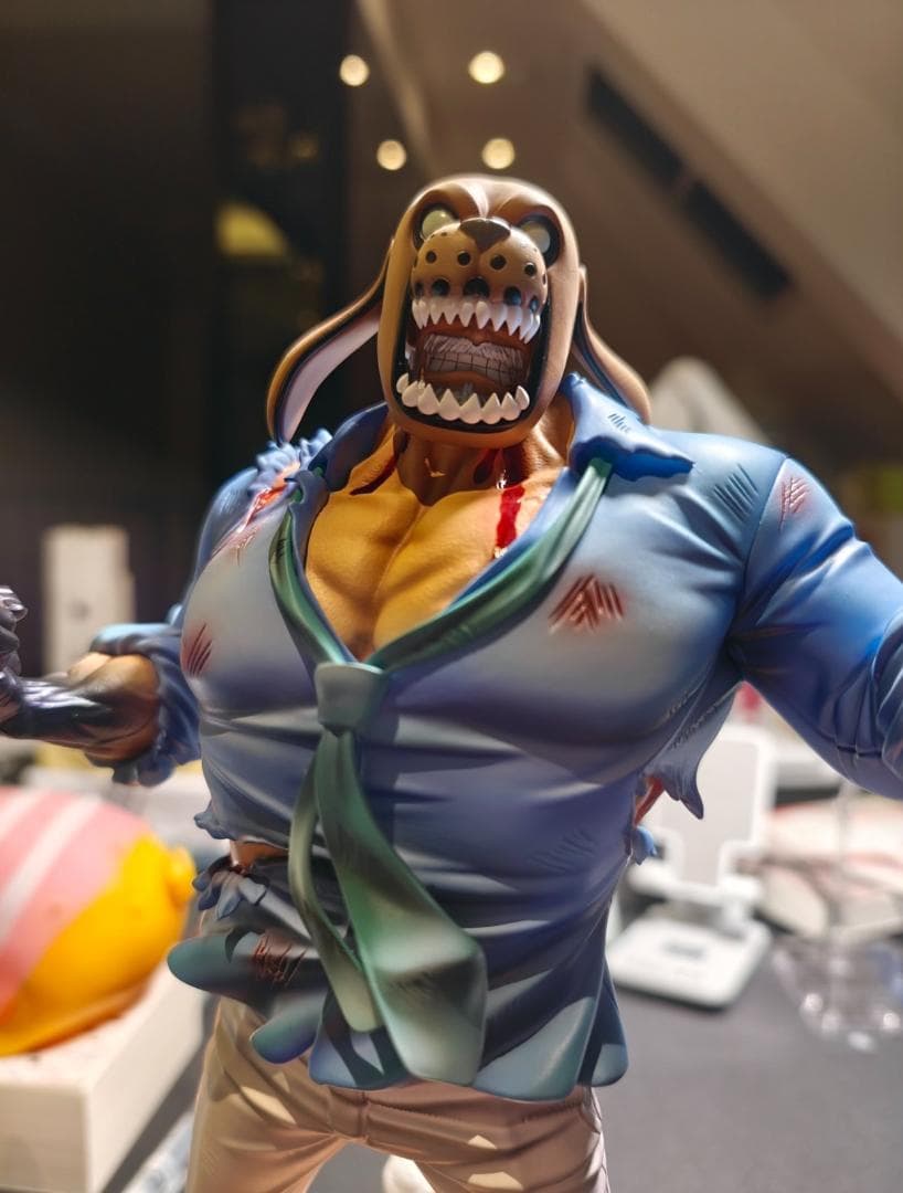 ONE PIECE 海軍英雄 モンキー・D・ガープ 樹脂 彫刻 フィギュア