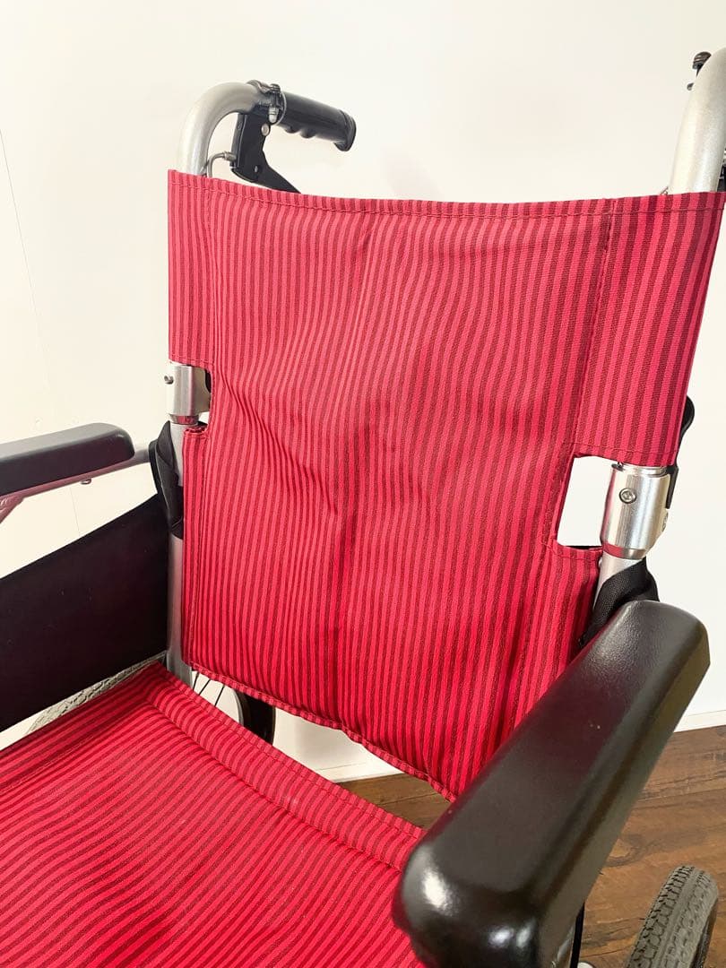 ◇アルミ介助用車椅子 BML16-40SB カワムラサイクル 軽量 コンパクト