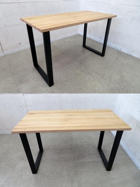 展示品■MUKU工房■旭川家具■北欧デザイン■テーブル/パーソナルデスク■天然木