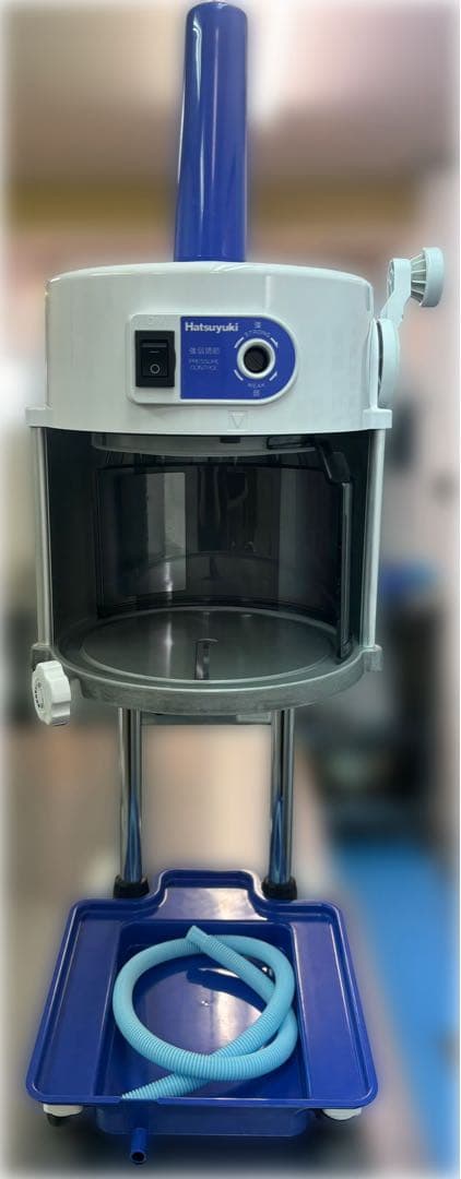 初雪ブロックアイススライサー かき氷機 BASYSロングレー　HB600A