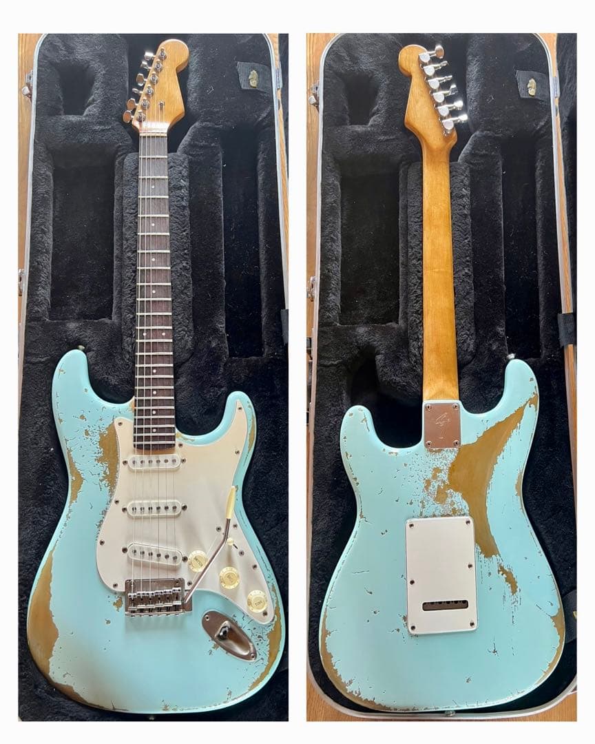 テト、プロフ必読ですさま専用ハードレリック ストラトキャスター