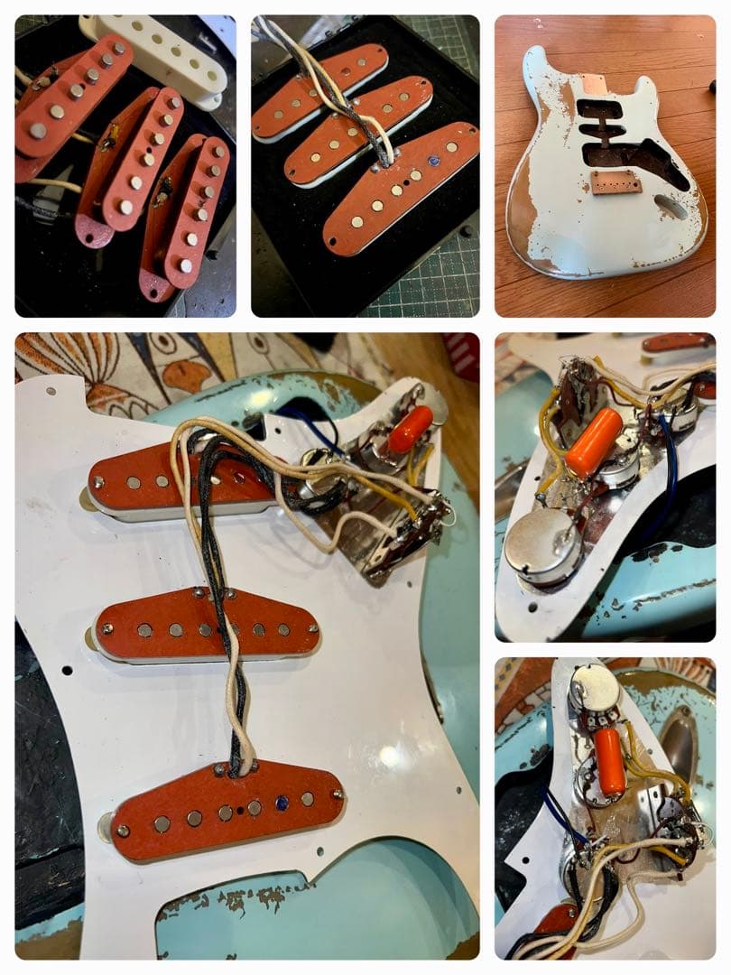 テト、プロフ必読ですさま専用ハードレリック ストラトキャスター