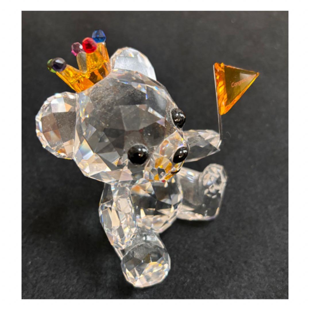 SWAROVSKI スワロフスキー　ベア　クリスタルフィギュア
