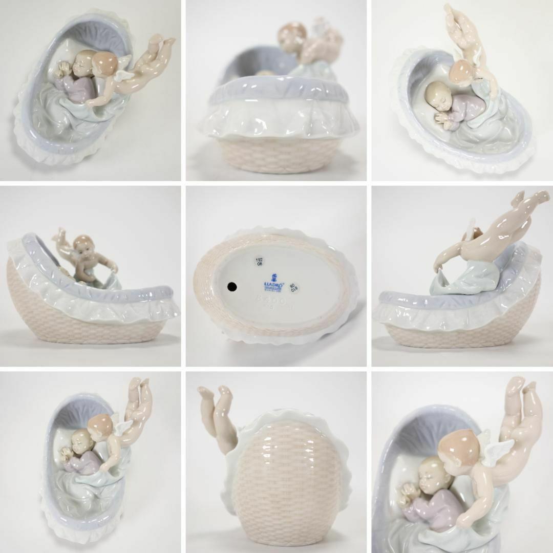 希少 絶版！ リヤドロ 「いい夢みてね」 天使 赤ちゃん 8400 LLADRO
