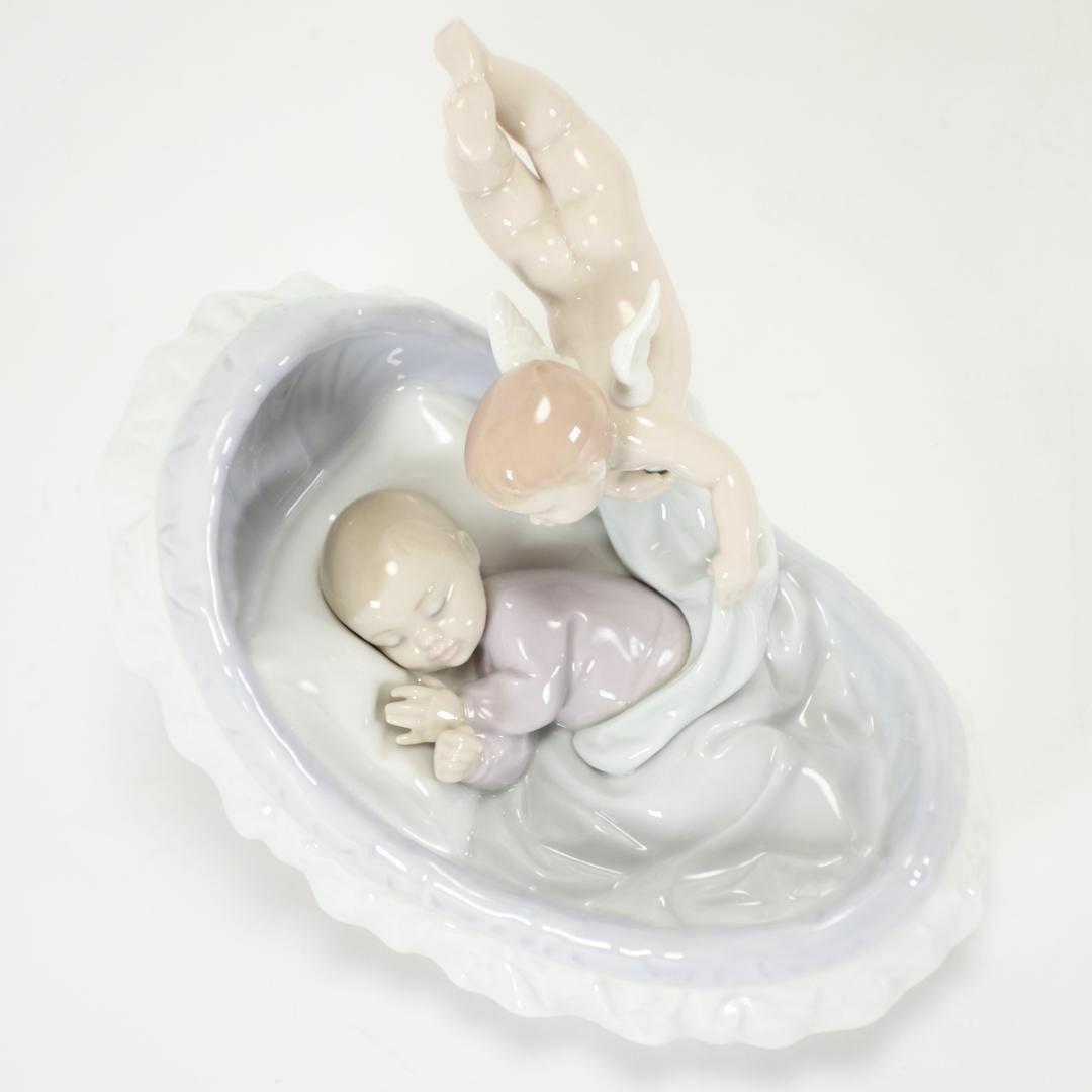 希少 絶版！ リヤドロ 「いい夢みてね」 天使 赤ちゃん 8400 LLADRO