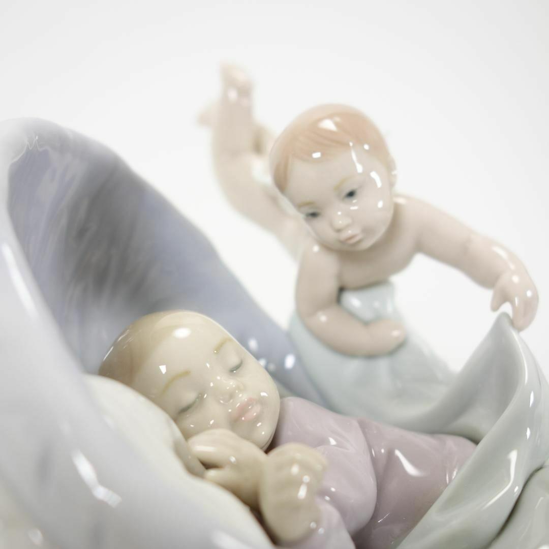希少 絶版！ リヤドロ 「いい夢みてね」 天使 赤ちゃん 8400 LLADRO