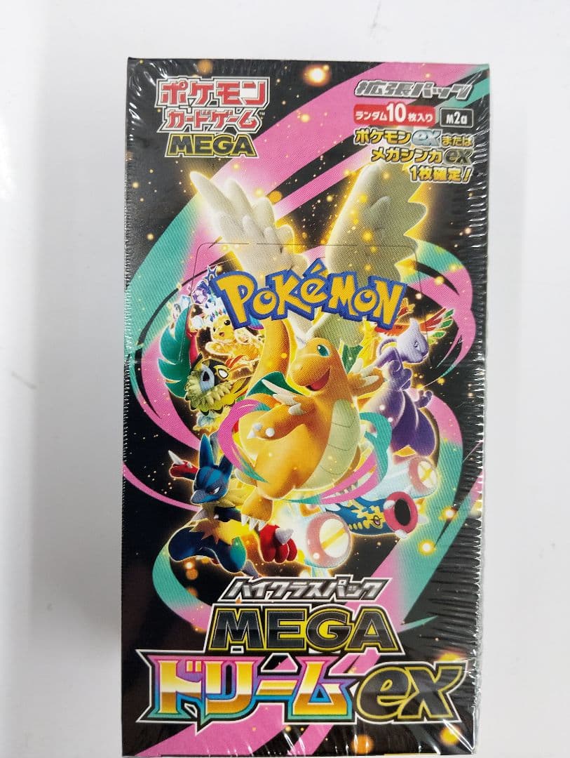 シュリンク有 ポケモンハイクラスパックメガドリームex　×1Box