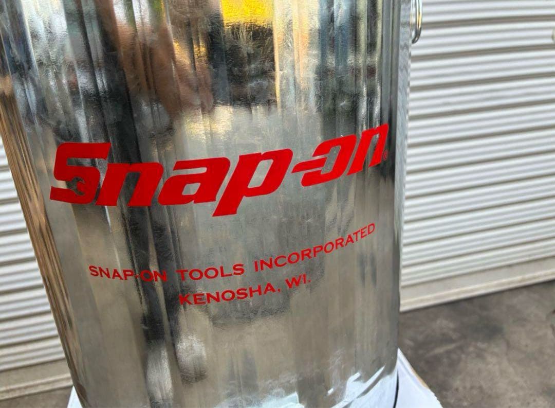 スナップオン！スチール製！ダストボックス！ゴミ箱！12L！Snap-on