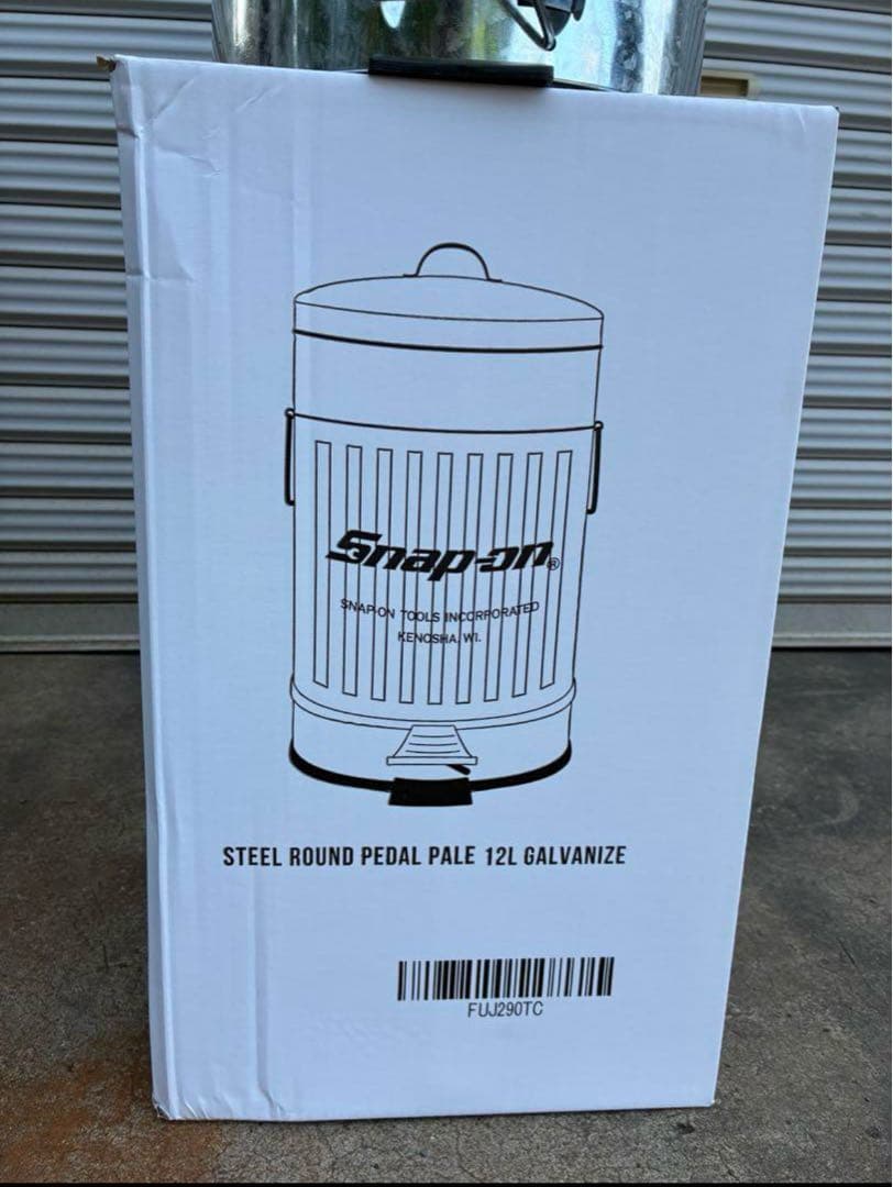 スナップオン！スチール製！ダストボックス！ゴミ箱！12L！Snap-on