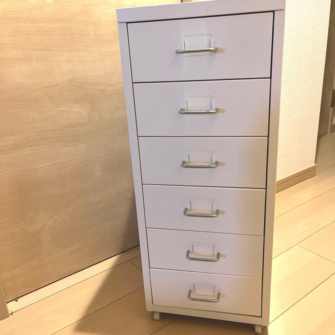 IKEA イケア HELMER ヘルメル 引き出し キャスター付き - メルカリ