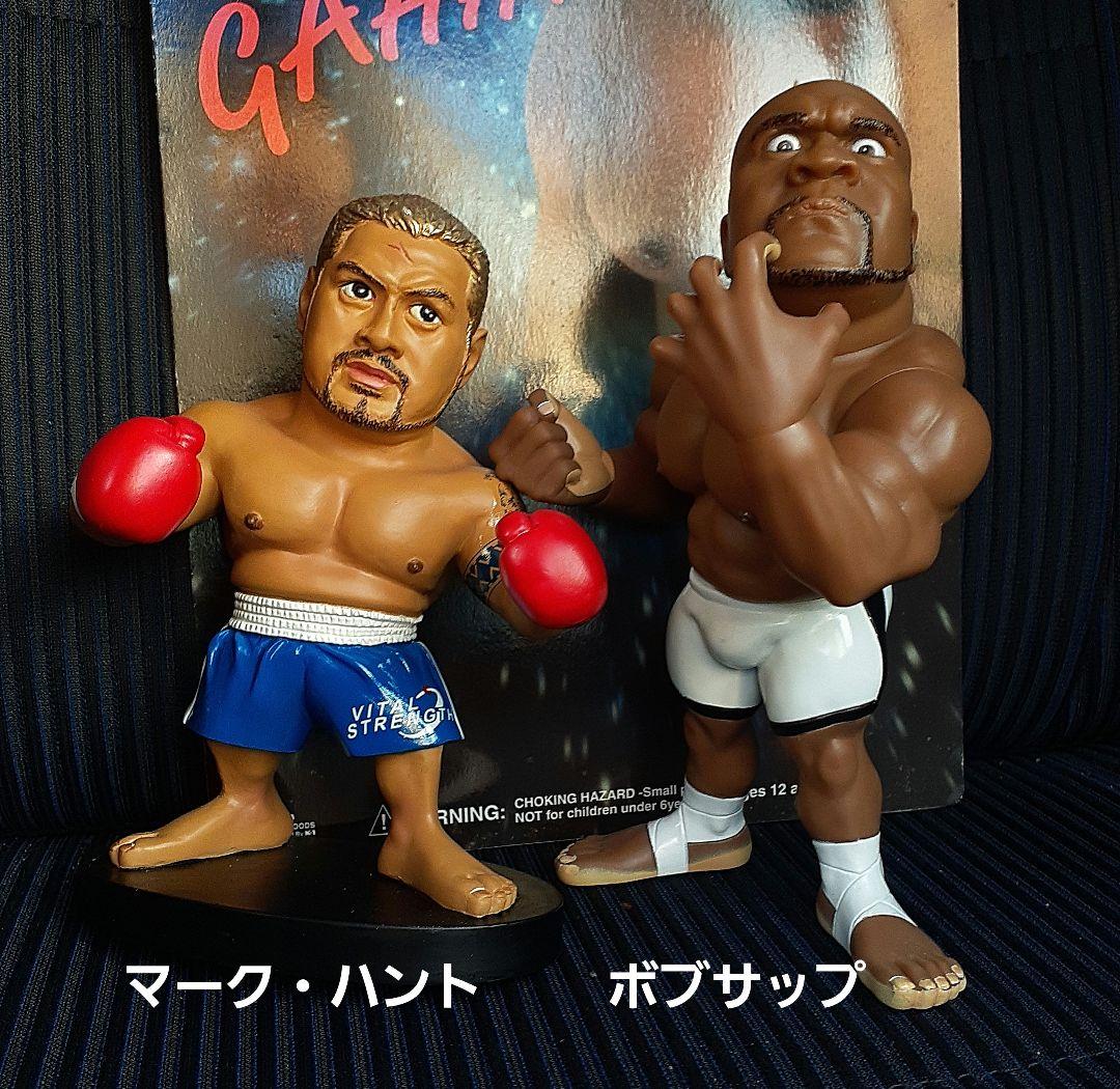 ボブサップ マーク・ハント K1ファイター ソフビ フィギュア セット 美