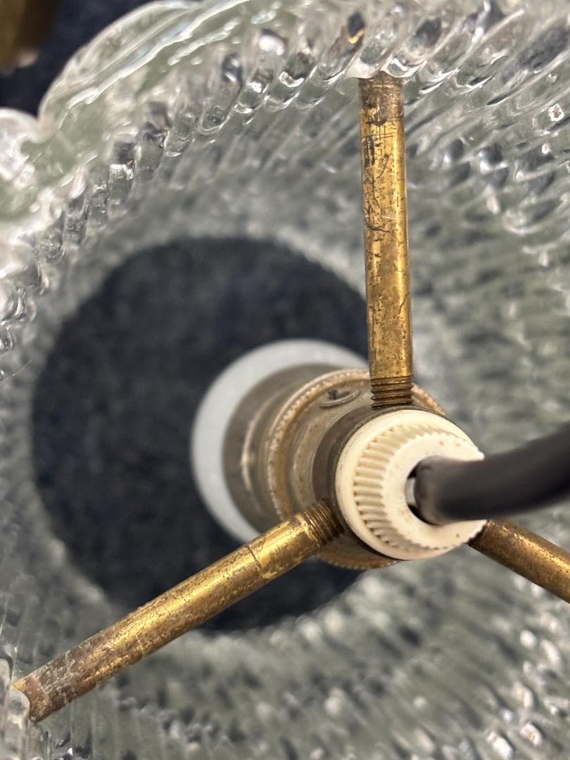 ペンダントライト / ガラス照明 / アイスガラス / リプロダクト