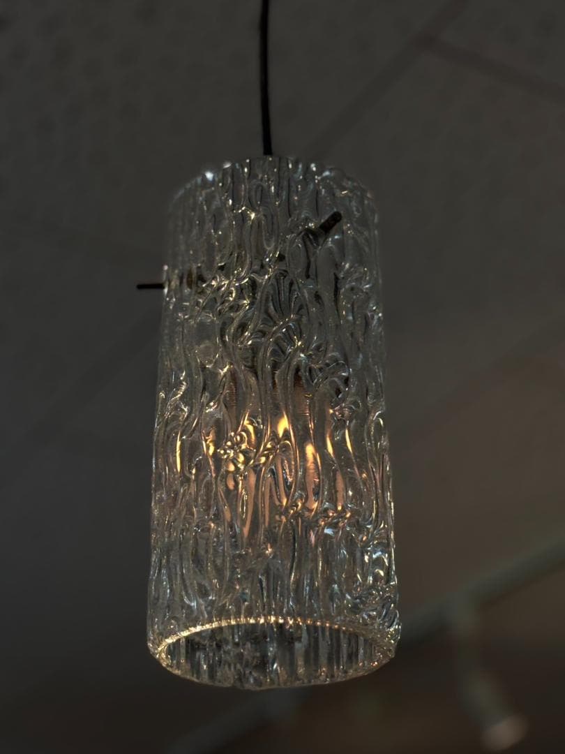 ペンダントライト / ガラス照明 / アイスガラス / リプロダクト