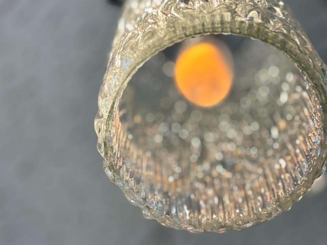 ペンダントライト / ガラス照明 / アイスガラス / リプロダクト