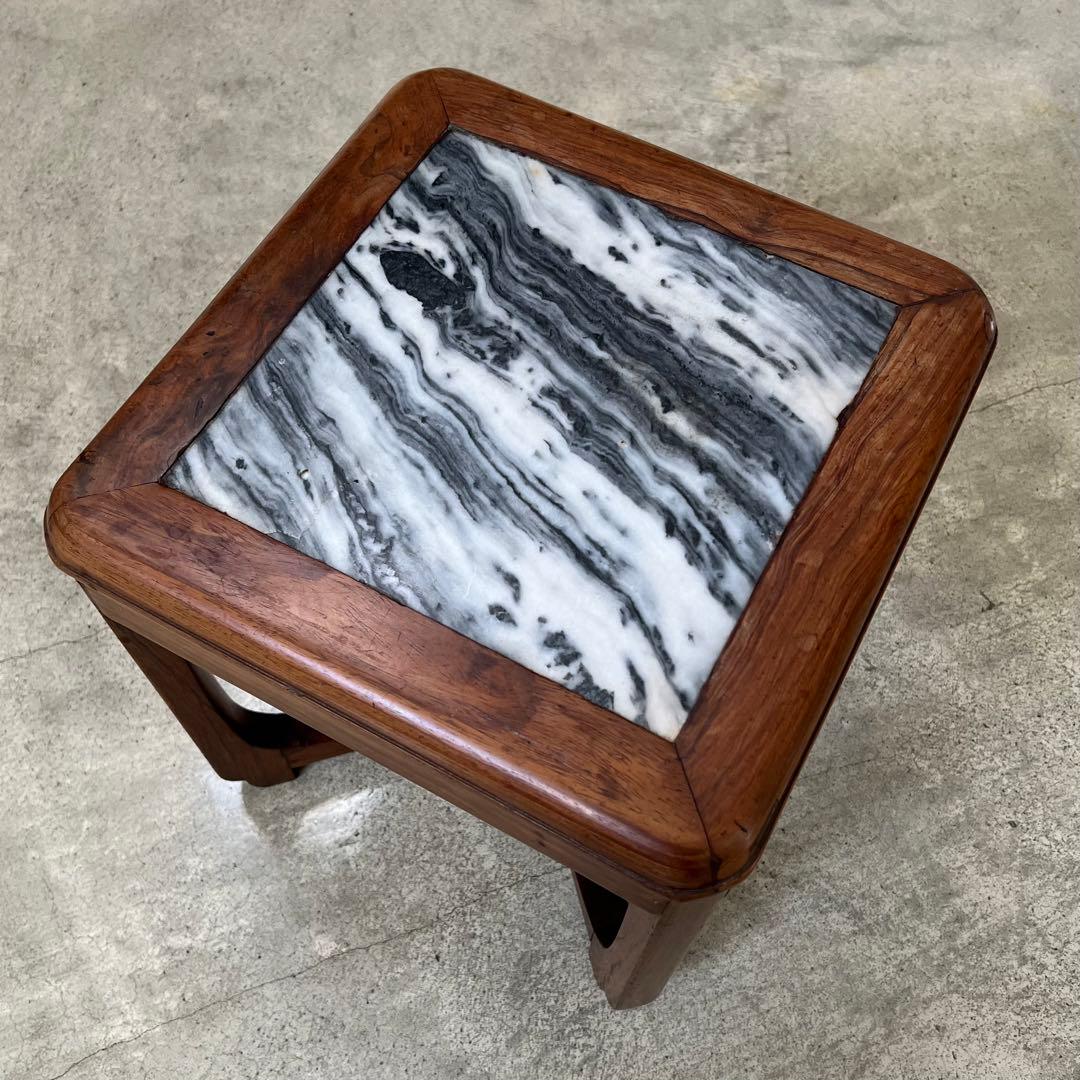 アンティーク♡大理石スツール　美品