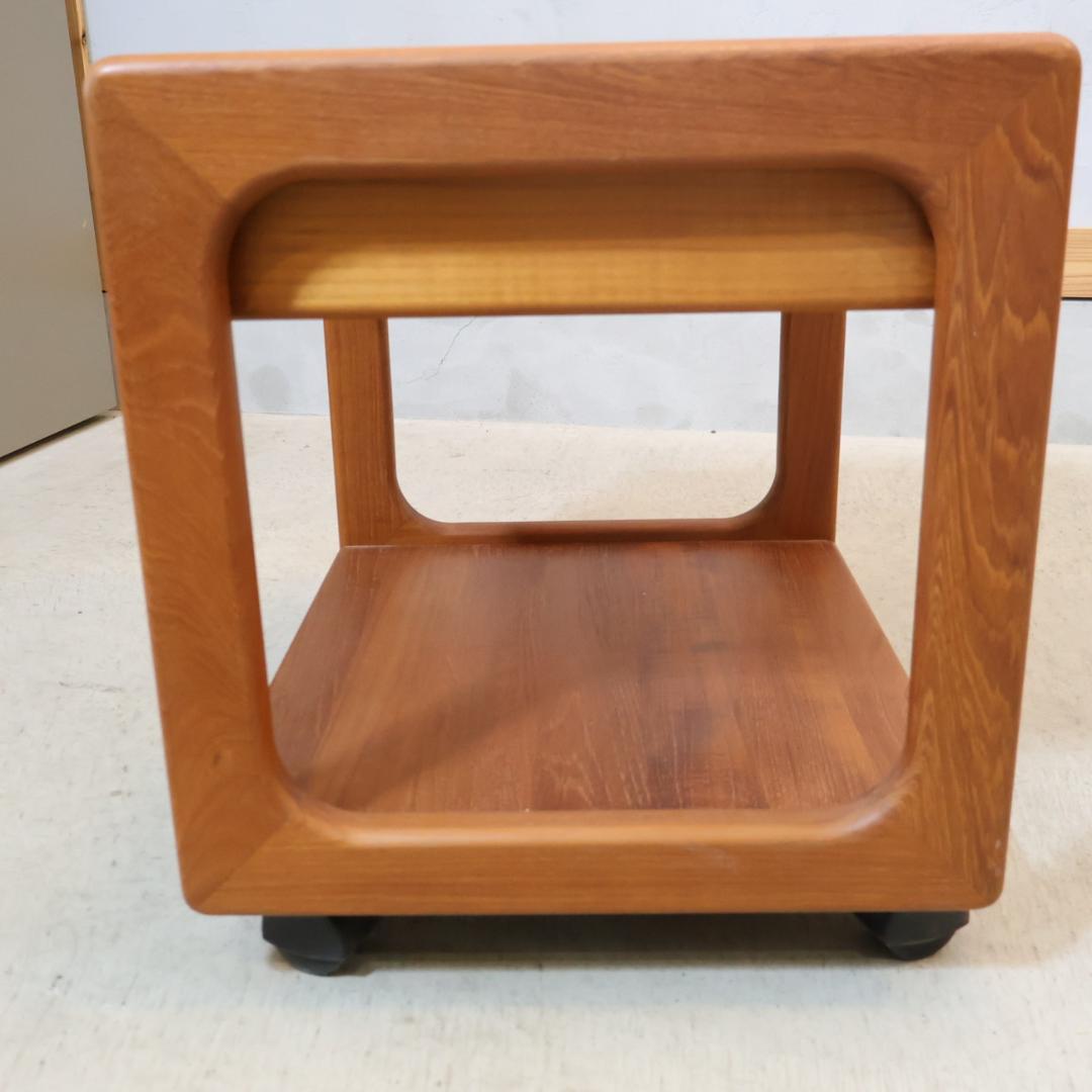 サリンモブラー ドロワーワゴン チーク材 サイドテーブル ヴィンテージ 北欧家具