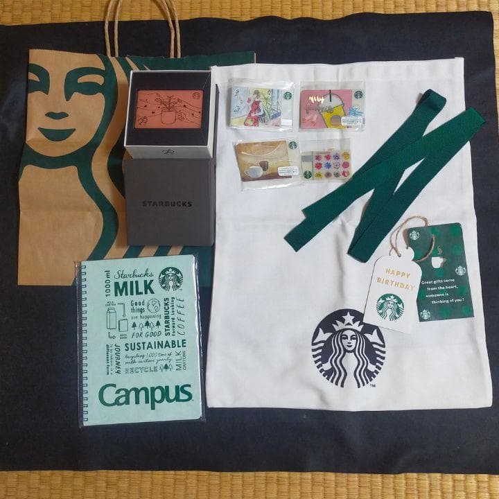 スターバックスカード25周年ステンレス仕様【PIN未削り】その他付属品