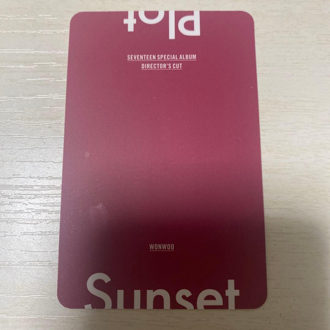 SEVENTEEN/WONWOO(ウォヌ) トレカ - メルカリ