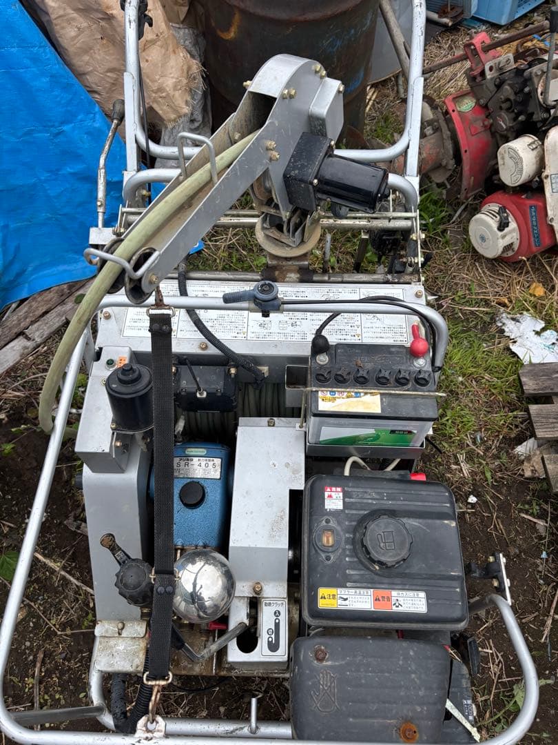 ARIMITSU SR-405 ラジコン付き動力噴霧機確認済み - メルカリ
