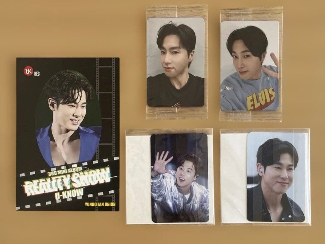 東方神起ユノソロアルバムReality Show 3種ポスターセットU-KNOW