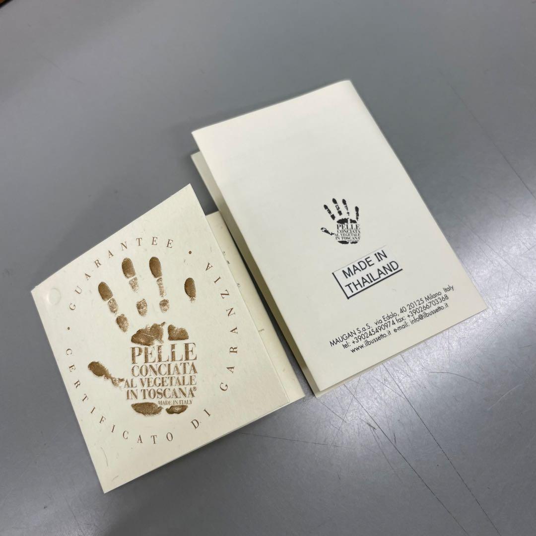 新品展示品‼️ イル・ブセット　ラウンドファスナー長財布　ブラウン　茶色　馬革