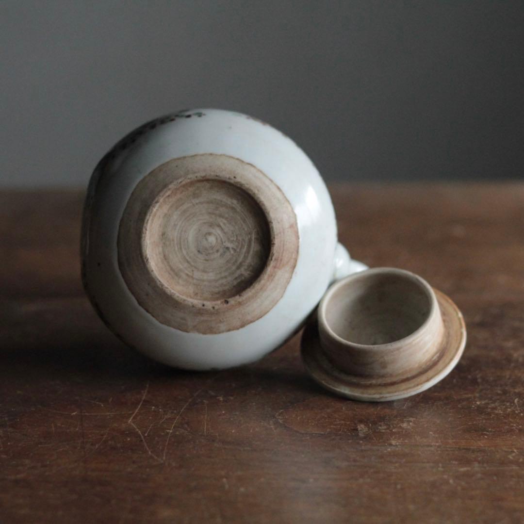 薩摩平佐 色絵 ちょか 急須 古美術 古道具 アンティーク