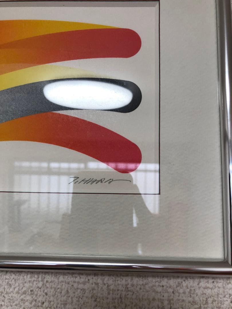 原健 リトグラフ「ストロークス」a.p. - メルカリ