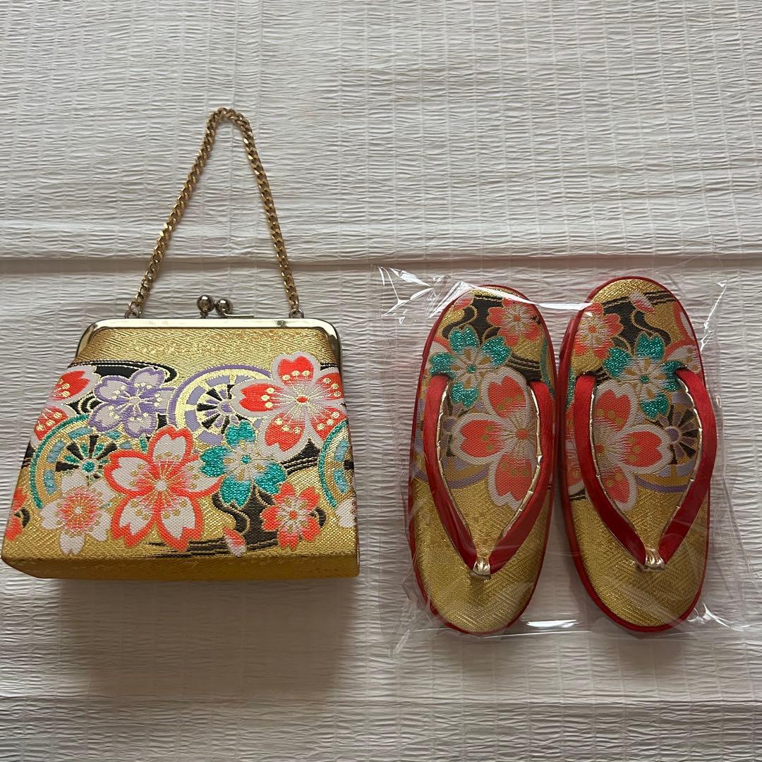 七五三 三歳 着物セット 作り帯 753 女の子 子供着物 箱迫 3歳 草履