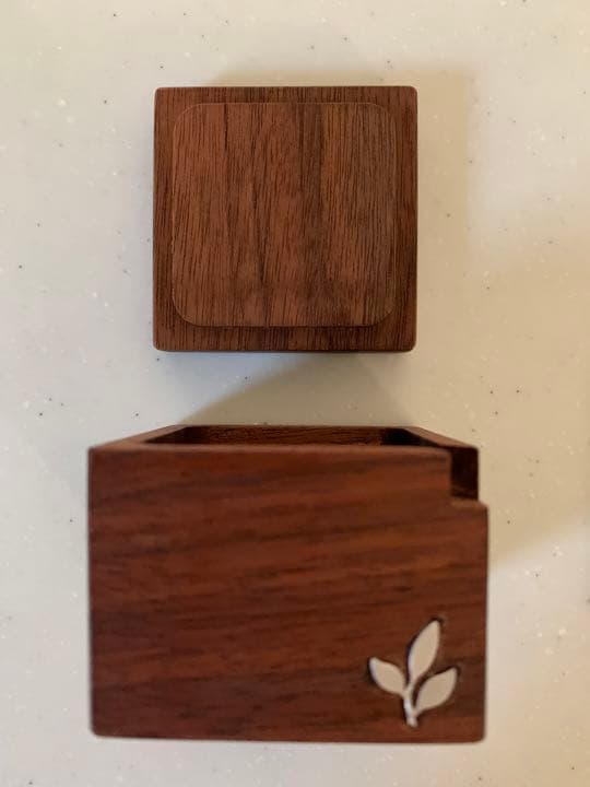 ハンドメイド　プチカフェセット　木製カフェセット